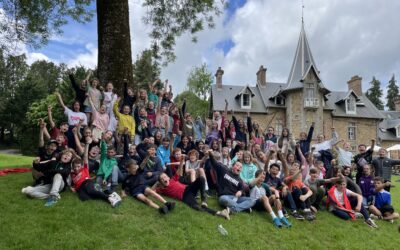 Rencontre franco-anglaise au Château de La Baudonnière : une journée riche en émotions !