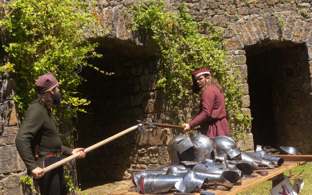 Les 5ème au château de Lassay